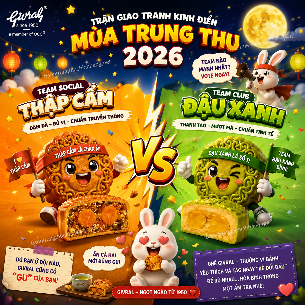 bánh trung thu givral