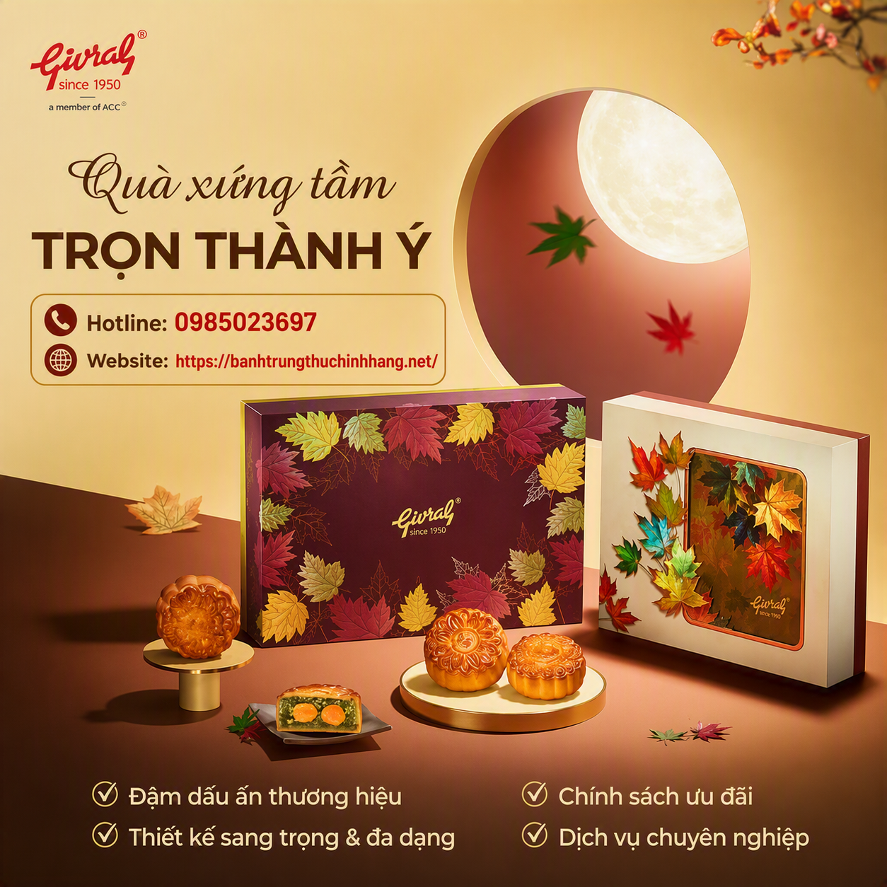 bánh trung thu givral 2026